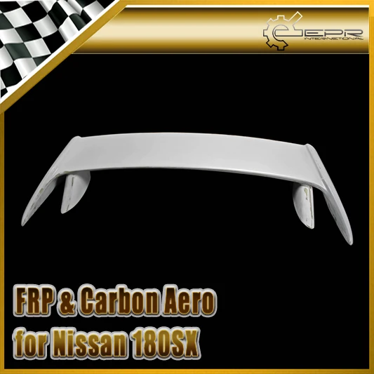 

Discount Car-styling For Nissan 180SX JDM FRP Fiber Glass Rear Spoiler Trunk Wing In Stock