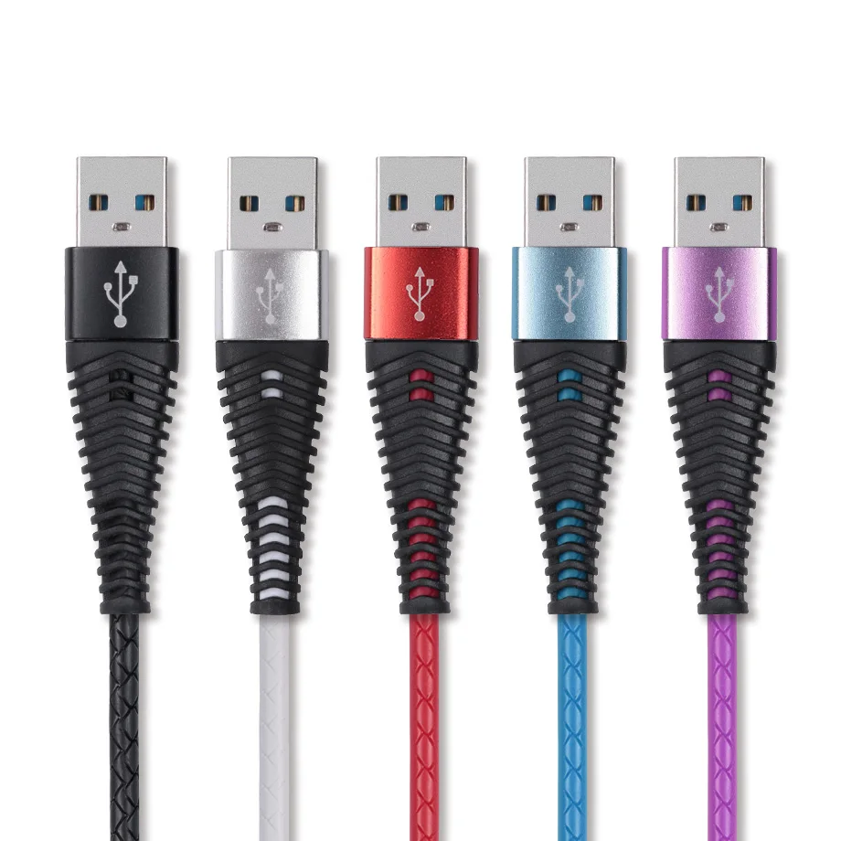 Olaudem USB Тип C кабель для samsung S8 ПВХ данных Шнур зарядки телефона huawei P20 мобильный