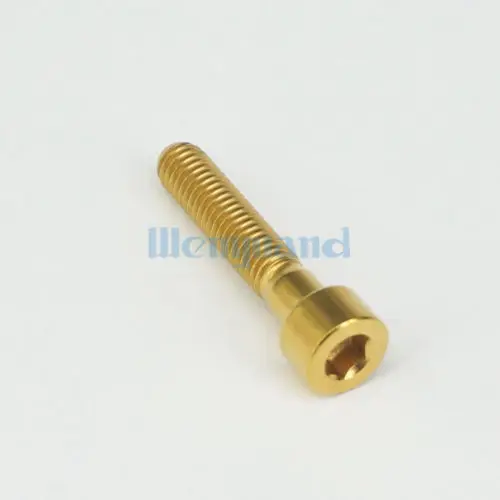 Болты с шестигранной головкой из титанового сплава TC4 GR5 2 шт. M6 x 30 мм|head bolt|hex screwscrew