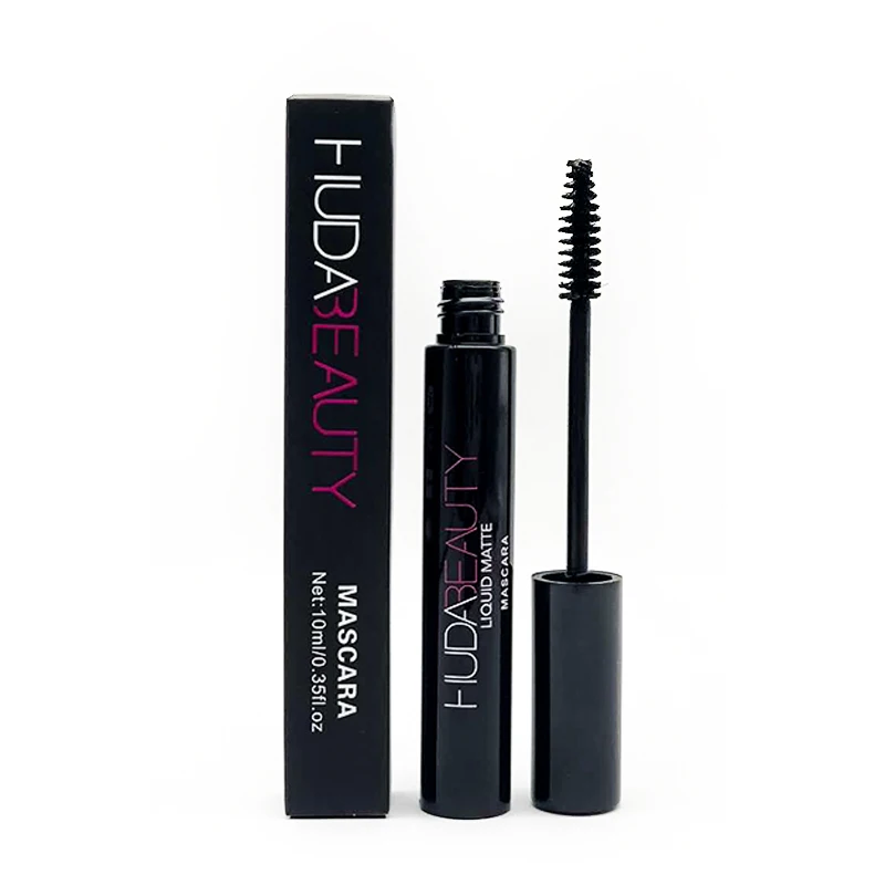 Hudas Beauty тушь для ресниц 4d волокна объем макияж черных женщин Rimel 4D шелковое