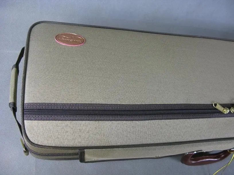 1 шт. значительный Деревянный чехол для скрипки оливкового цвета 4/4 с 4