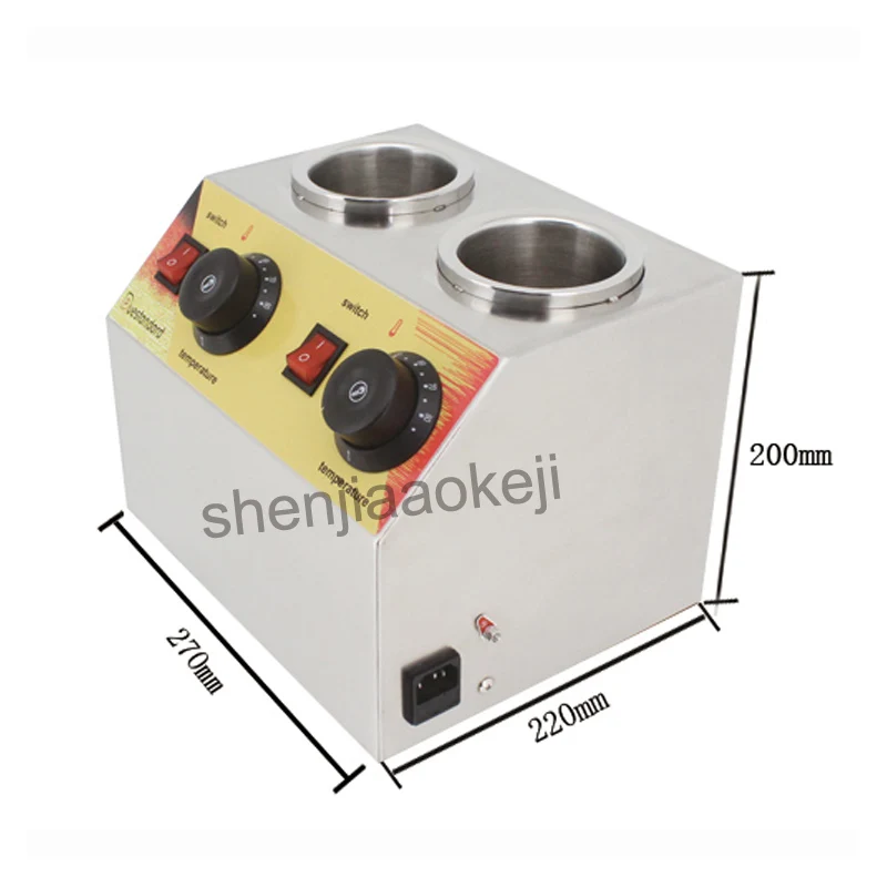 

220v/110v Commercial hot Chocolate soy sauce filling spread warmer bottles heating machine Stainless Steel electric jam heater
