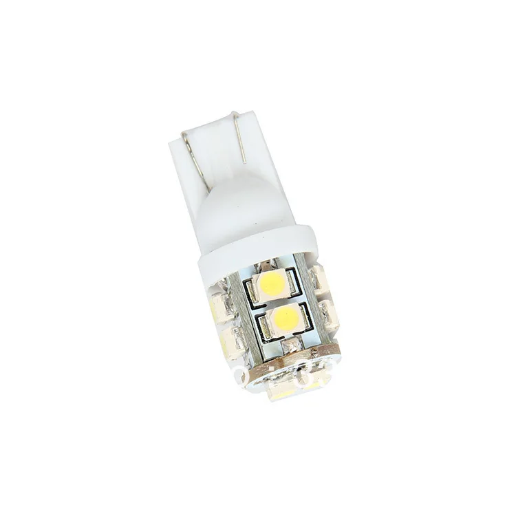 Автомобильная светодиодная лампа POSSBAY 10 шт. 10SMD W5W 1210 дюйма белая 12 В постоянного