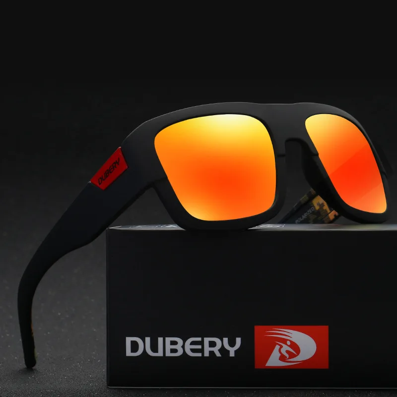 DUBERY Зеркало поляризованных солнцезащитных очков UV400 Для мужчин квадратный