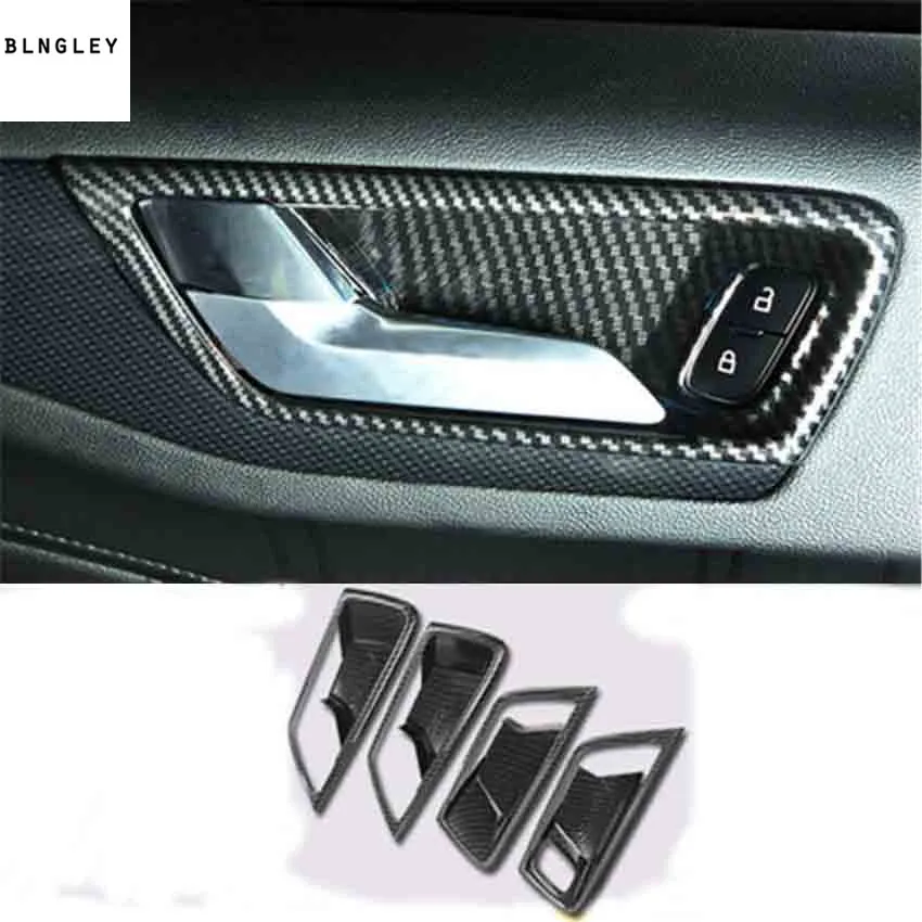 style 6 1 лот ABS углеродного волокна Зерна Интерьера Крышка для Ford FOCUS 4 MK4 автомобильные аксессуары - Название цвета: style 6