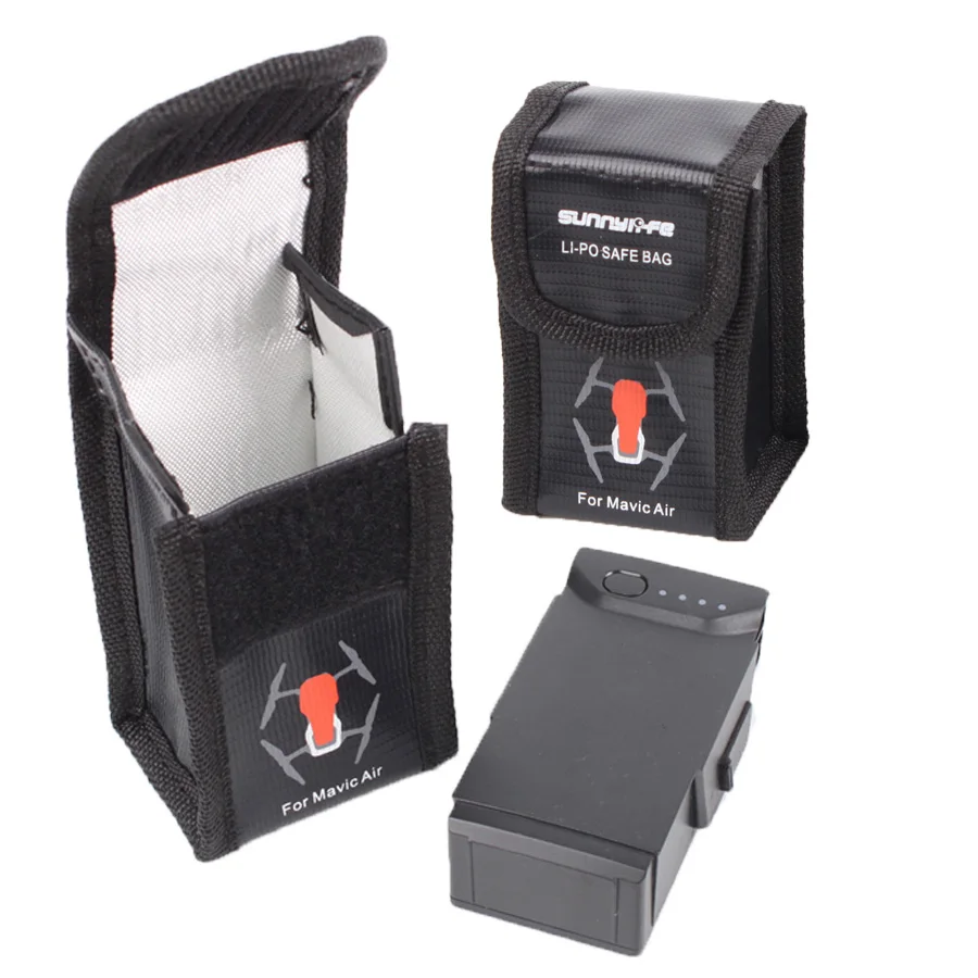Для DJI Mavic Air Battery Bag LiPo безопасная Защитная сумка для хранения Взрывозащищенная