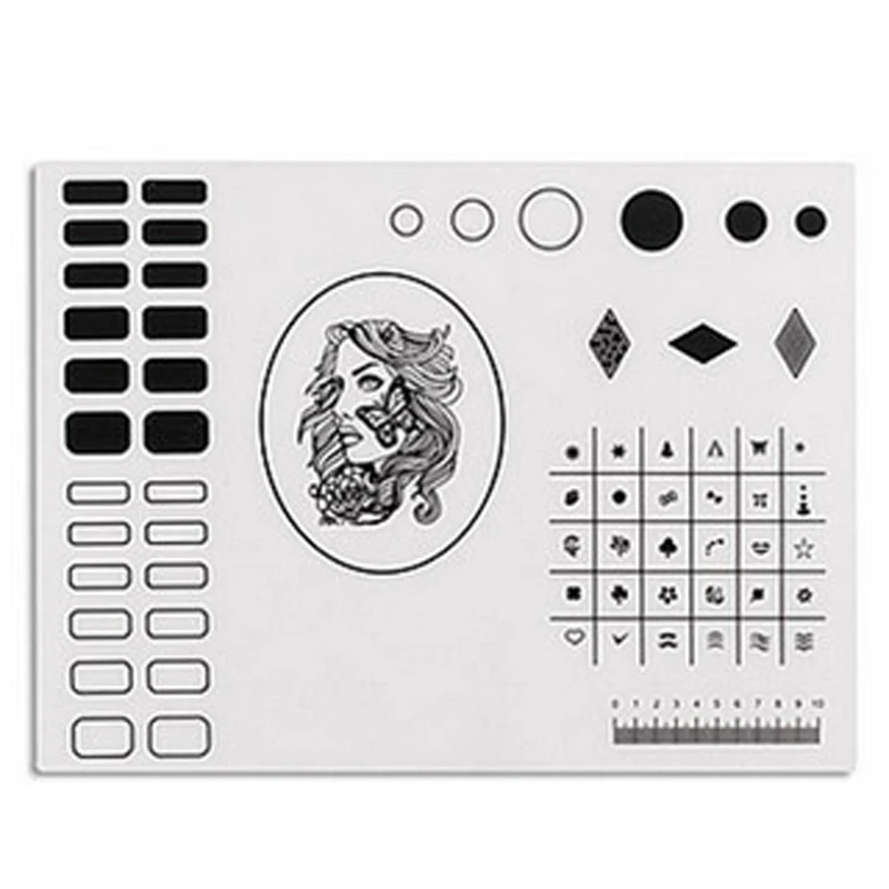 Fashion Beauty Sale Mat 40*30cm Art Box Promotion Stamping Nail Pad Manicure Foldable Mb | Красота и здоровье