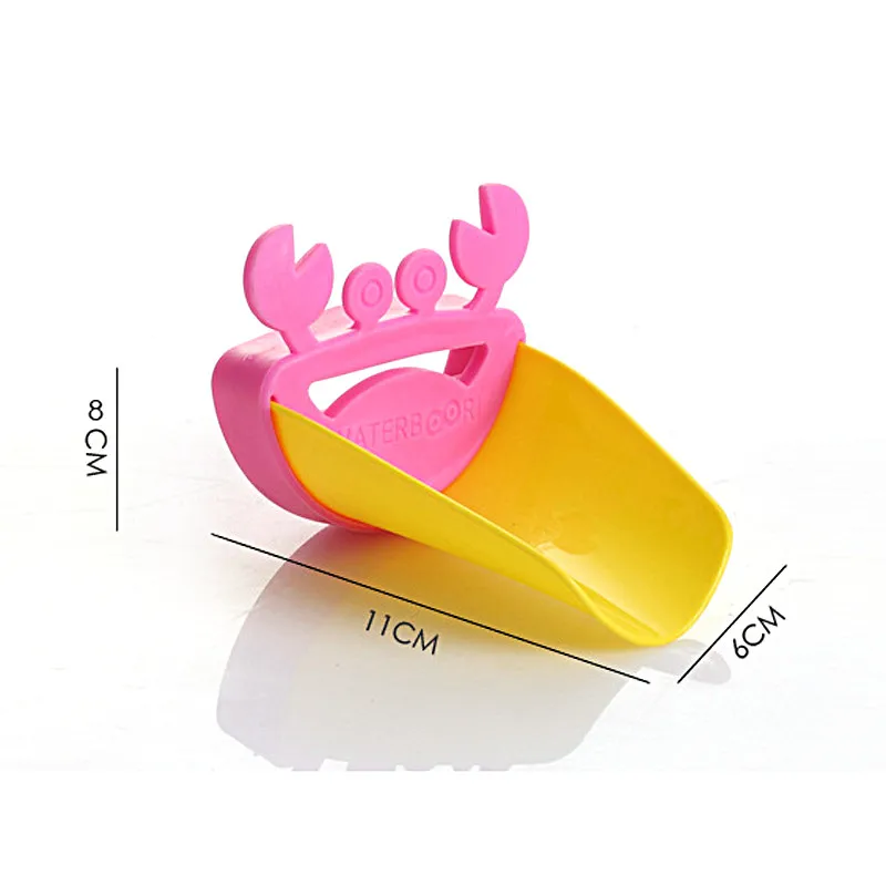 Hot Selling Bathroom Sink Faucet Chute Extender Crab Children Kids Kitchen Washing Hands Convenient For Baby Helper | Дом и сад