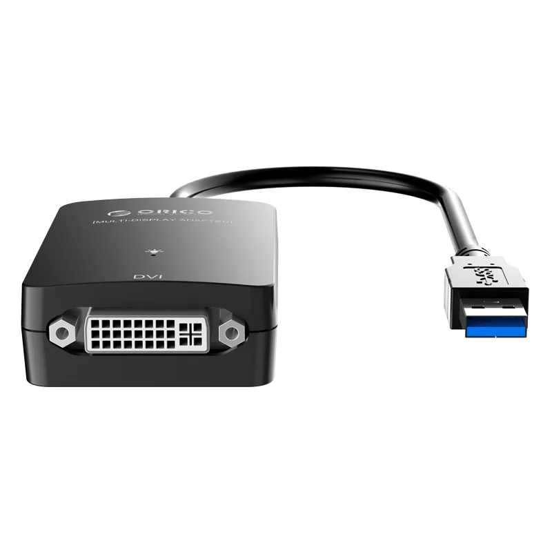 ORICO DU3D BK USB 3 0 Кабельный адаптер DVI внешняя графика для компьютера Экран расширение