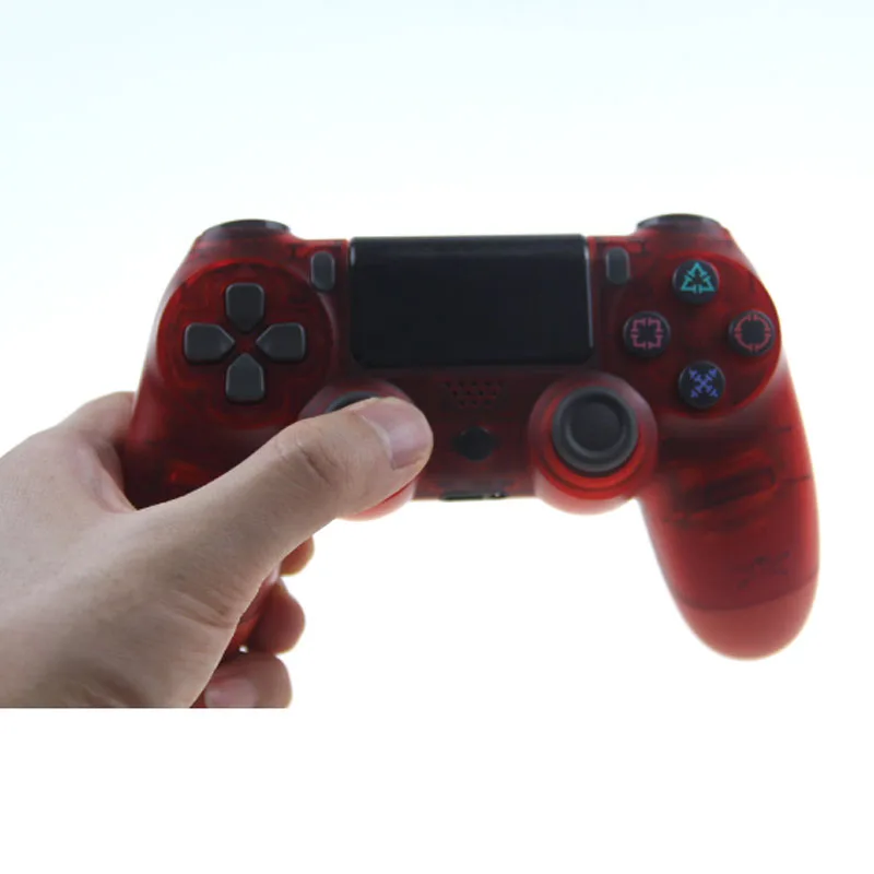 Версия 2 v для двойного вибрации PS4 Pro Bluetooth беспроводной контроллер для вибрации джойстик Игровые приставки 4 геймпад встроенные тесто