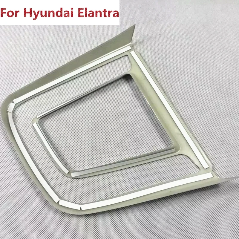 Крышка коробки передач для Hyundai Elantra Avante 2016 2017 6 го хромированного салона