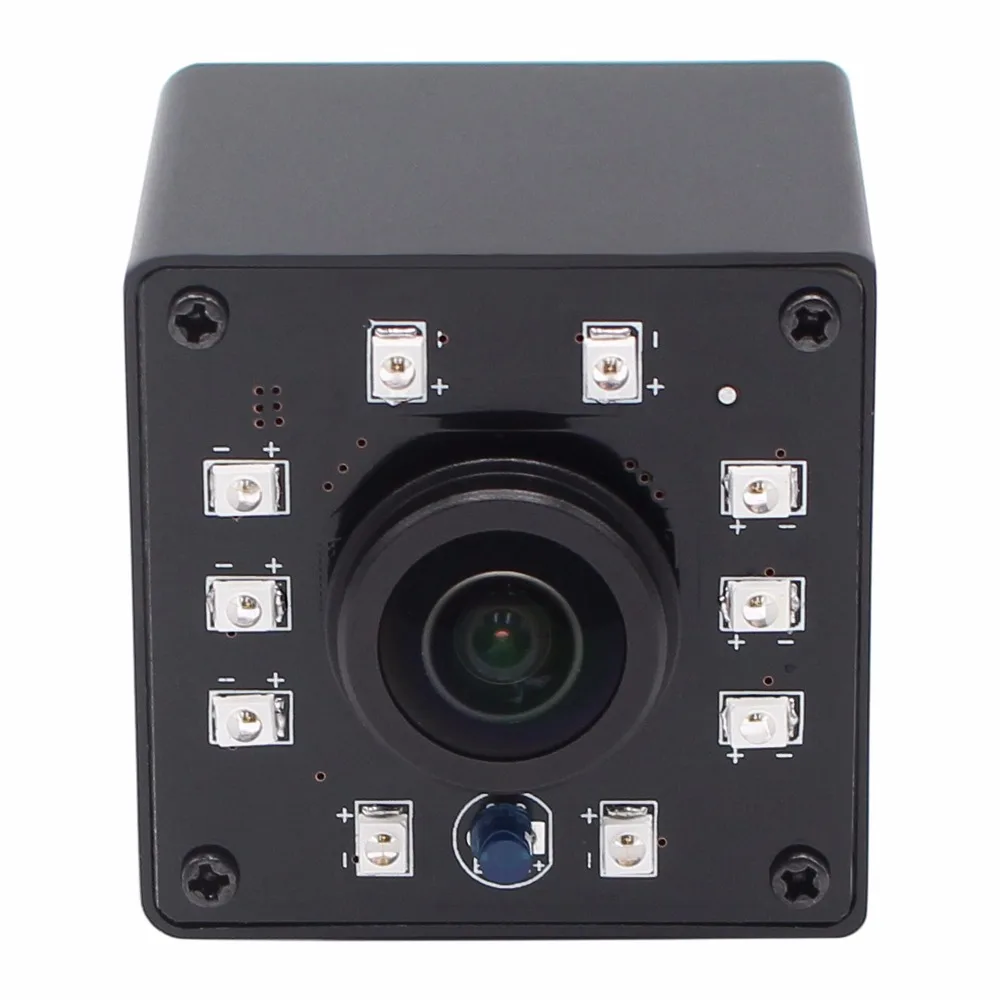 USB камера ночного видения рыбий глаз 1 56 мм H.264 30fps 1280x720 Ominivision OV9712 CMOS безопасности с