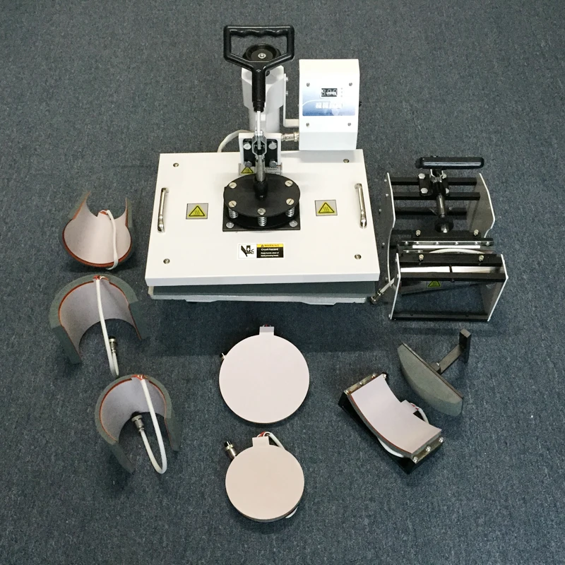 8 в 1 комбинированная машина для сублимационной печати термопресс принтер кружек