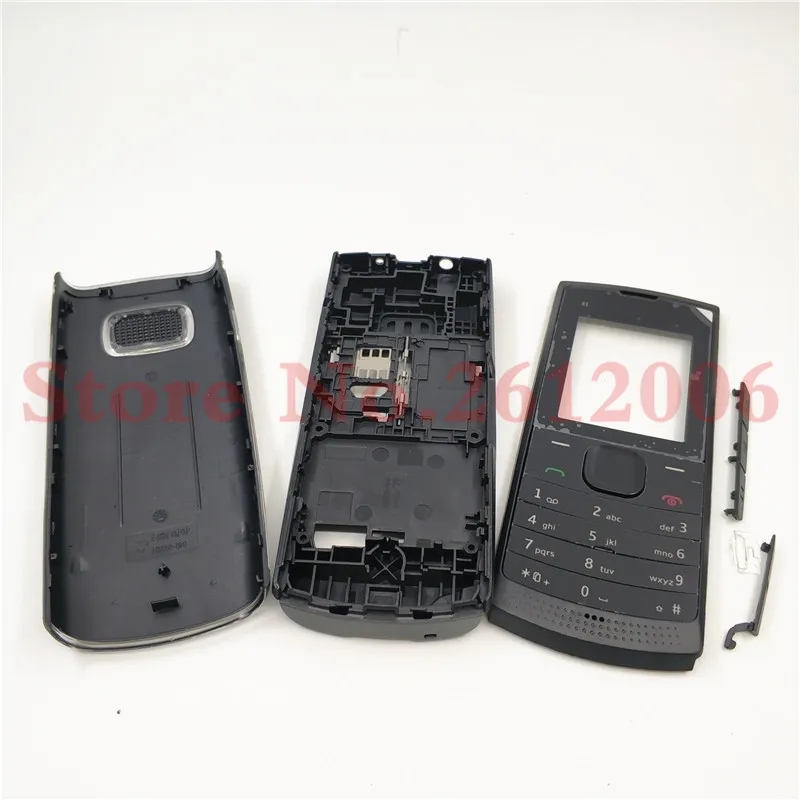 Высококачественный чехол со средней рамкой для Nokia X1-00 X1-01 с английской клавиатурой