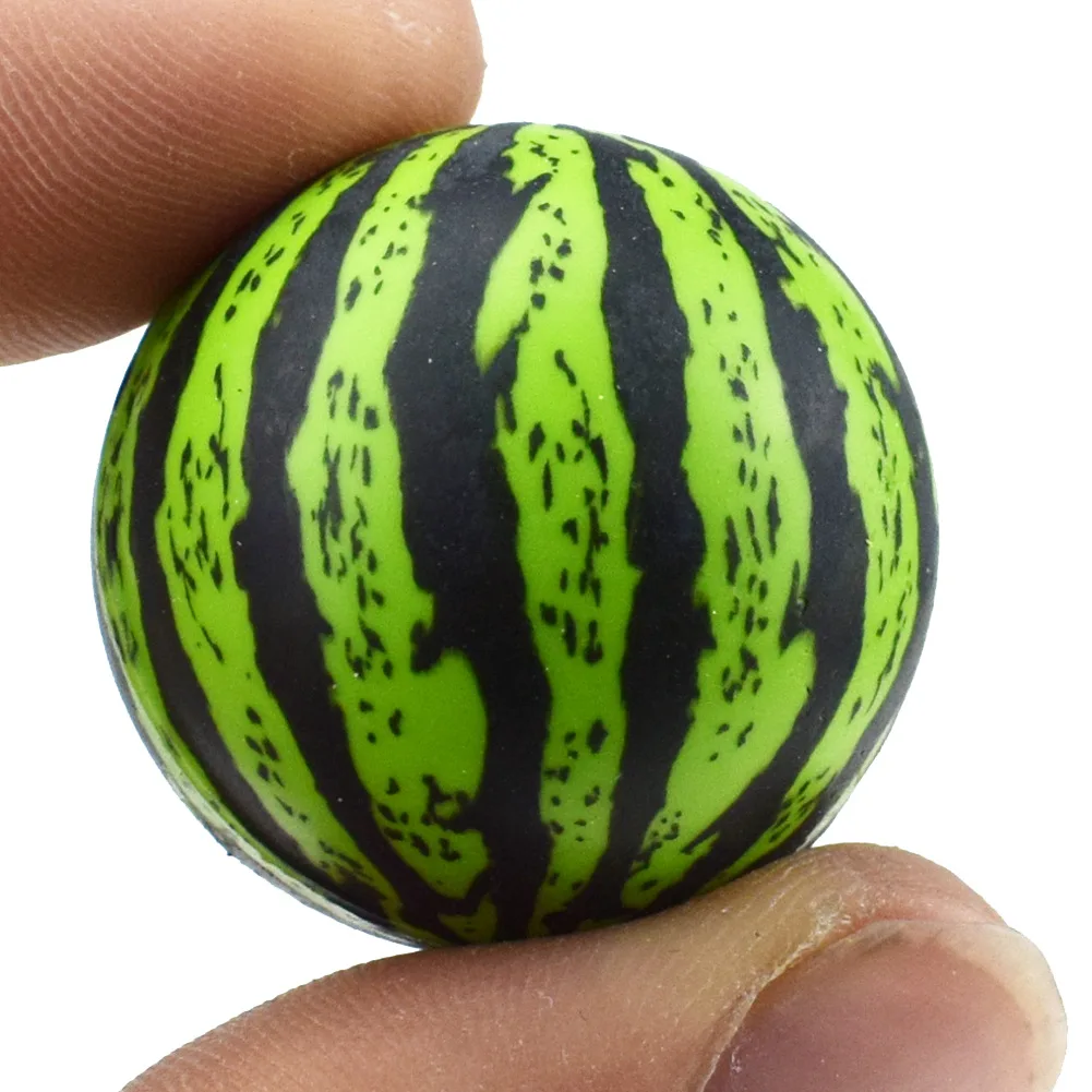 3pcs/lot kids green Watermelon Ball Elastic 30MM Special for toy ball twisting machine children outdoor toys | Игрушки и хобби