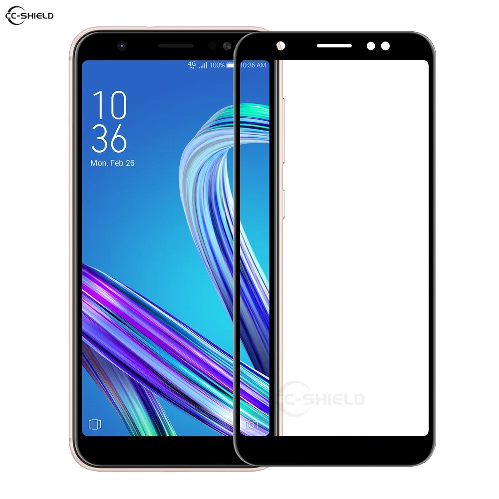 Полное покрытие стекло для ASUS ZenFone Max (M1) ZB555KL X00PD ZB 555KL ZB555 KL Защитная пленка экрана
