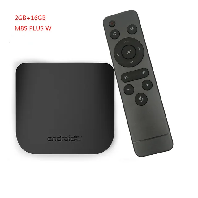 2G16G M8S Plus W Android 7,1 Smart tv BOX Amlogic 905W 2,4G WiFi 1G/2G 8G/16G IP tv Box Ultra HD телеприставка 4K медиаплеер - Цвет: 2G16G