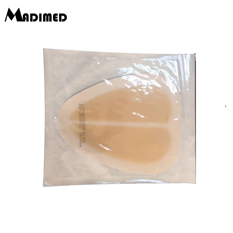 MADIMED 10 шт./кор. 15X18 см медицинский клей гидроколлоидная бордюр для сакрекоцигеального ухода за раной Подушка от пролежней постельные принадлежности