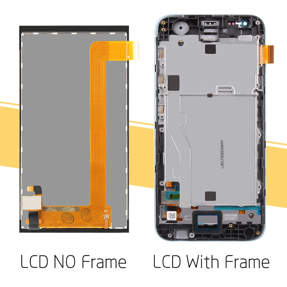 Оригинальный Для htc Desire 620G lcd сенсорный экран с рамкой для дисплей дигитайзер