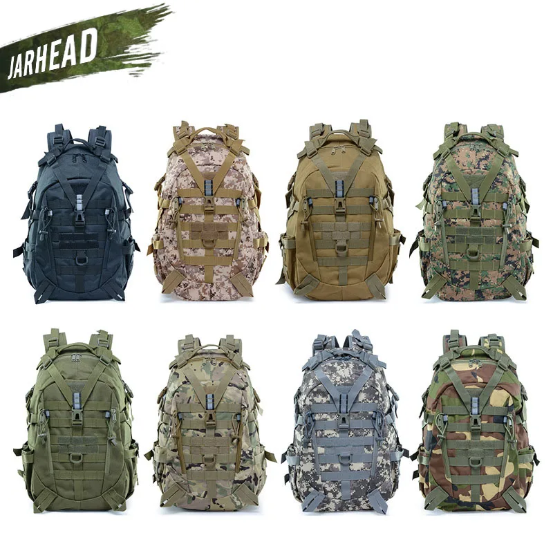Новый Тактический Рюкзак Molle Camo военный армейский рюкзак Mochila водонепроницаемый