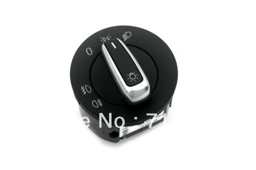

Chrome Euro Head Light Switch For VW Golf MK6 Golf MK5 Jetta MK5 Passat B6