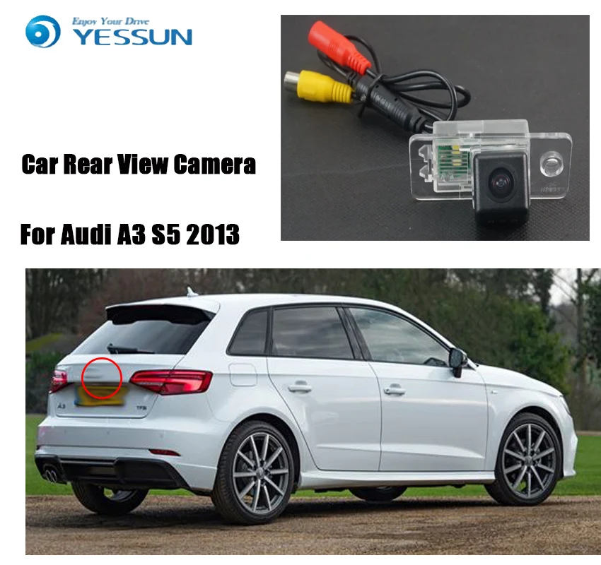 YESSUN для Audi A3 S5 2012 2013 Автомобильная камера заднего вида с обратной парковкой
