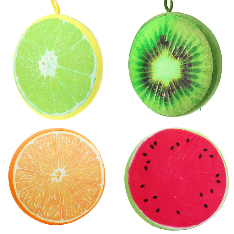 

3D Fruit Office Chair Back Cushion Sofa Throw Pillow Cover Cushion Pet Pad Cover