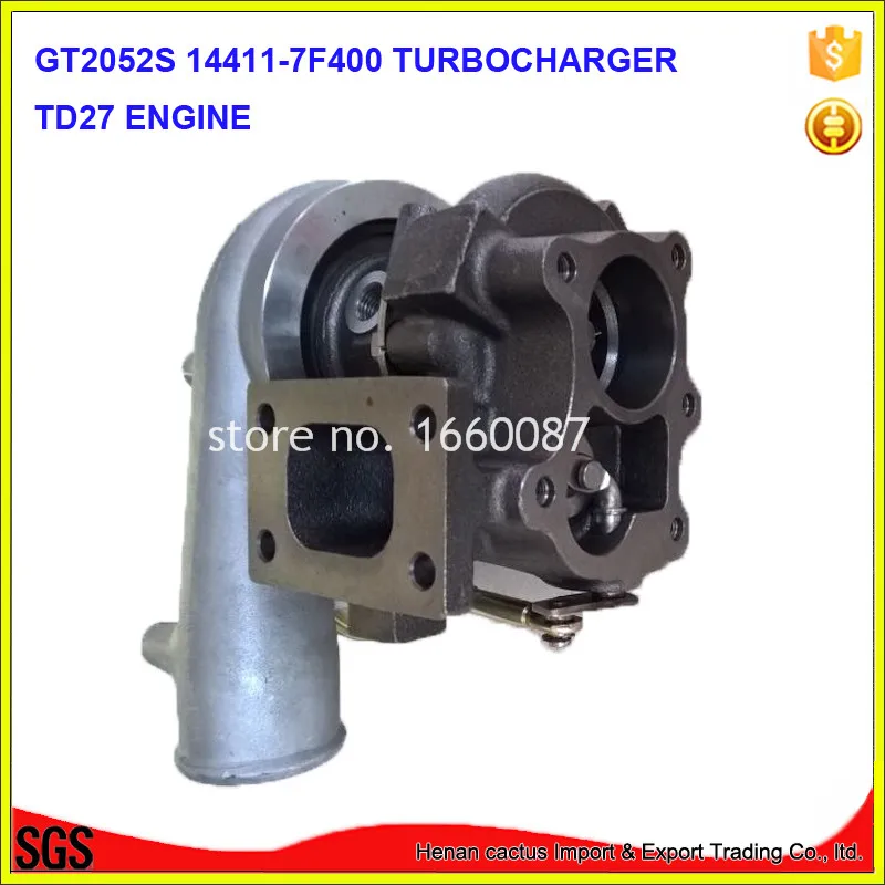 Турбина TB25 supercharger 452162 5001S 0001 14411 7F400 TD27TI турбокомпрессор турбо ffor