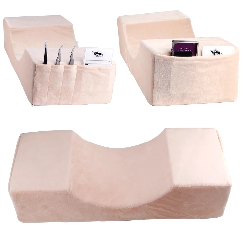 Макияж ресницы подушка для наращивания ресниц эргономичная поддержка удлинения