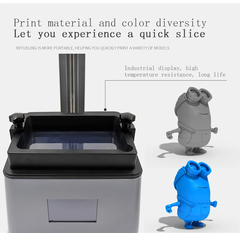 Kelant 3d принтер s PLUS лазерный УФ-Фотон Смола SLA Light-Cure 3,5 ''Настольный Impresora 405nm DLP 3d принтер diy комплект impressora