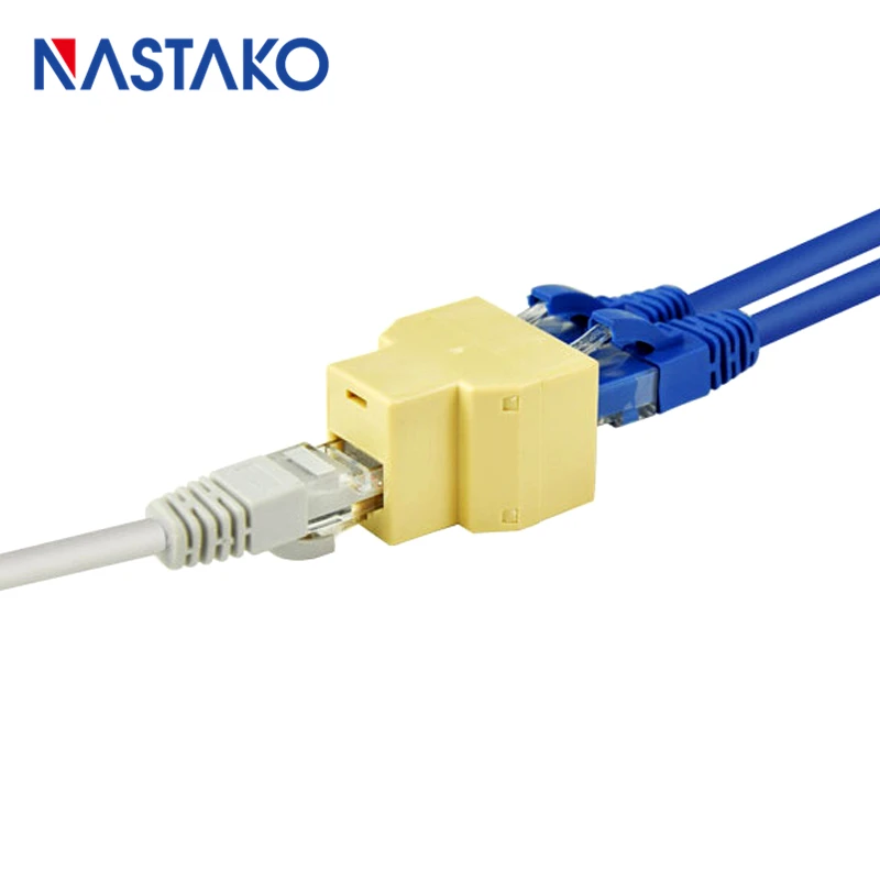 5 шт. CAT5 Cat5e RJ45 Сплиттер разъем Cat5 кабель сплиттер адаптер 8Pin сетевой модульный
