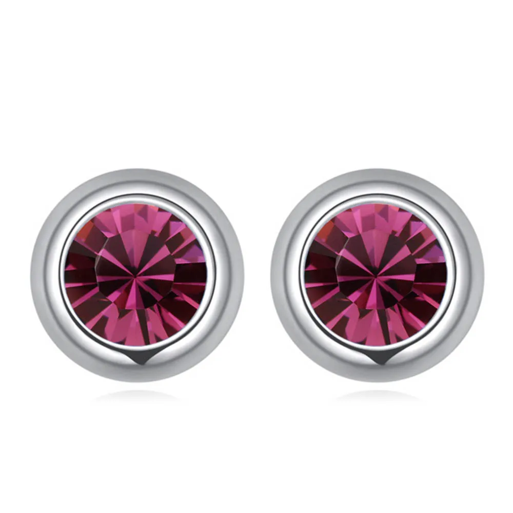 2019 очаровательные классические круглые серьги для женщин с качественным чешским