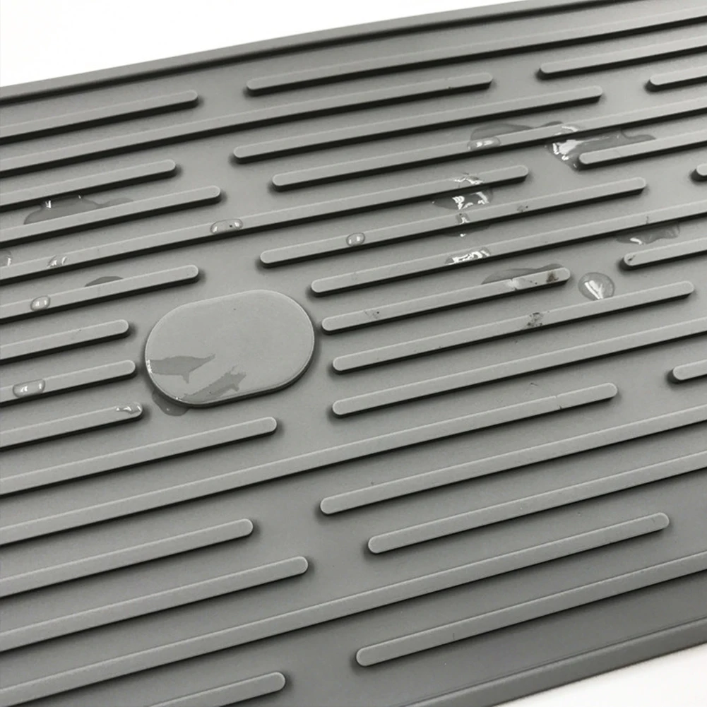 Portable Cups Multifunction Holder Foldable Kitchen Silicon Worktop Organizer Shelf Drying Rack Sink Cutlery Dish Drainer Tray | Дом и сад