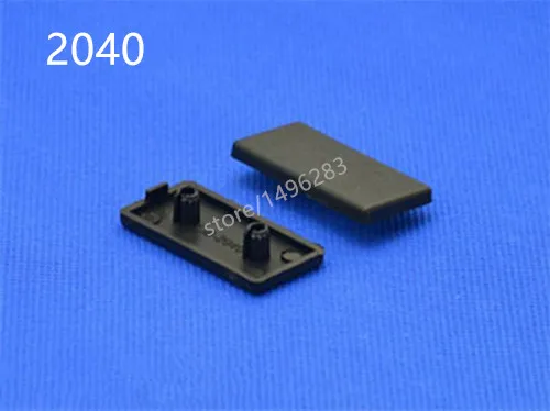 50 шт. 2040 алюминиевые профиль пластиковая торцевая крышка Концевая Торцевая