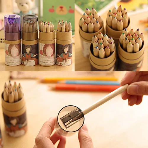 Профессиональные карандаши для рисования художников 12 видов цветов|pencil pencil|12