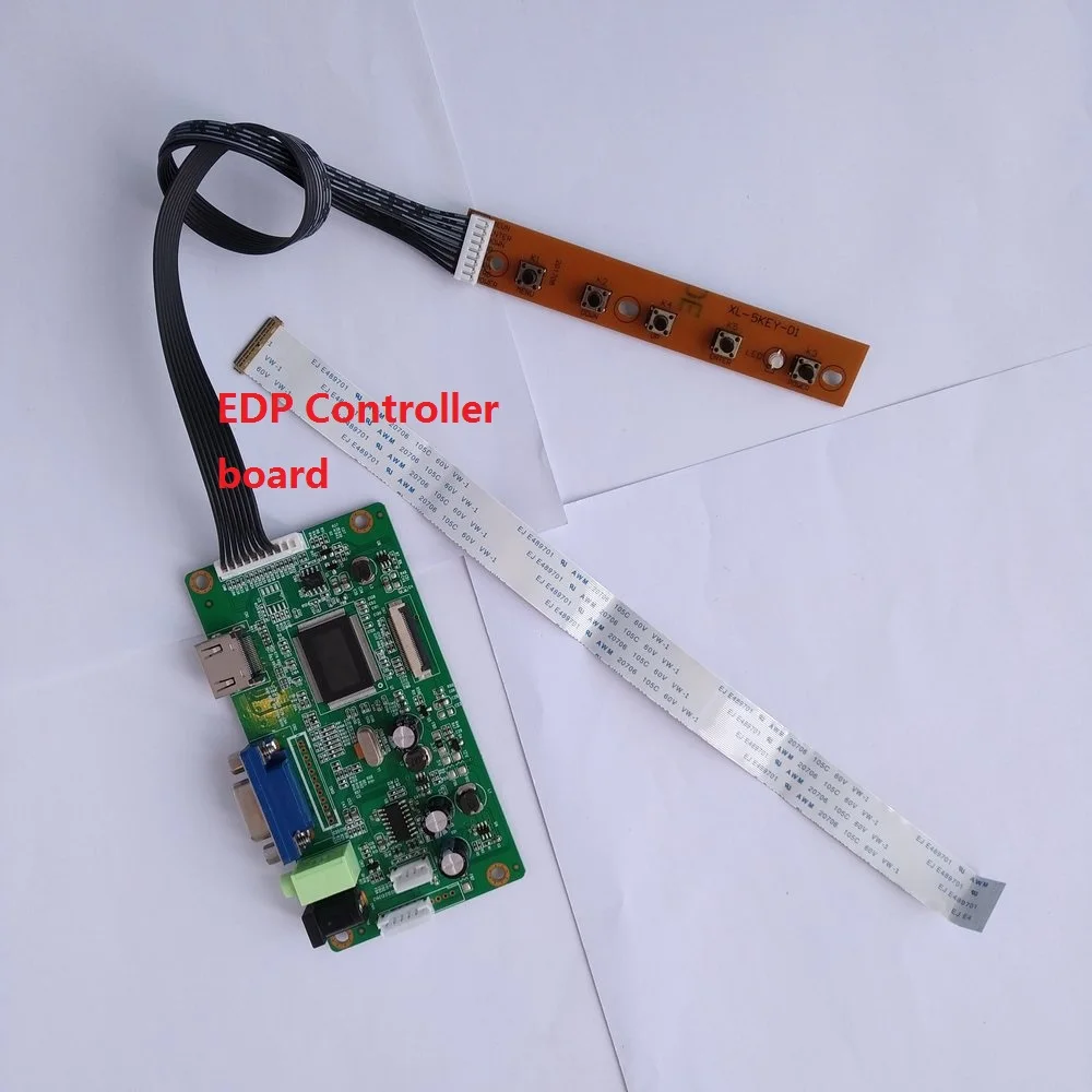 

for N156BGN-E31 Controller board EDP LCD DIY LED EDP KIT VGA monitor DRIVER 1366X768 40Pin SCREEN display 15.6"