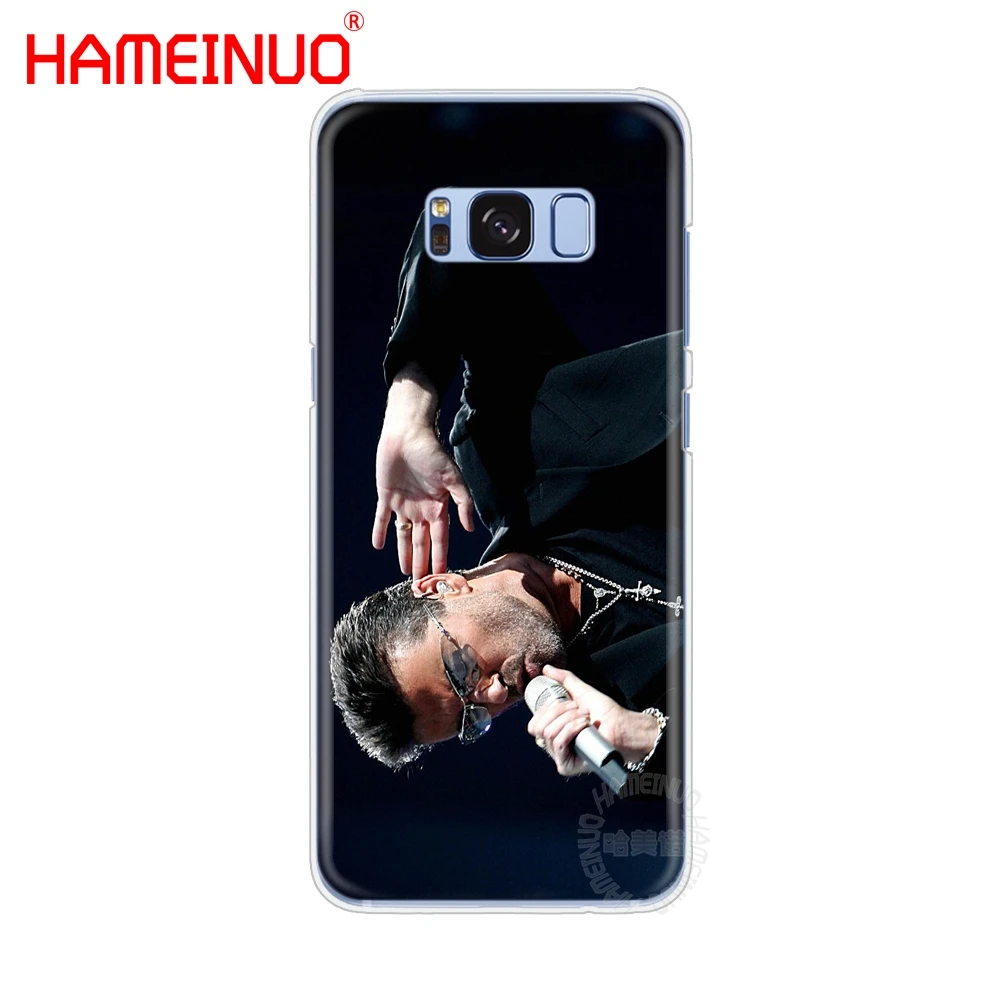 HAMEINUO Джордж Майкл Чехол для мобильного телефона Samsung Galaxy S9 S7 edge PLUS S8 S6 S5 S4 S3 MINI |