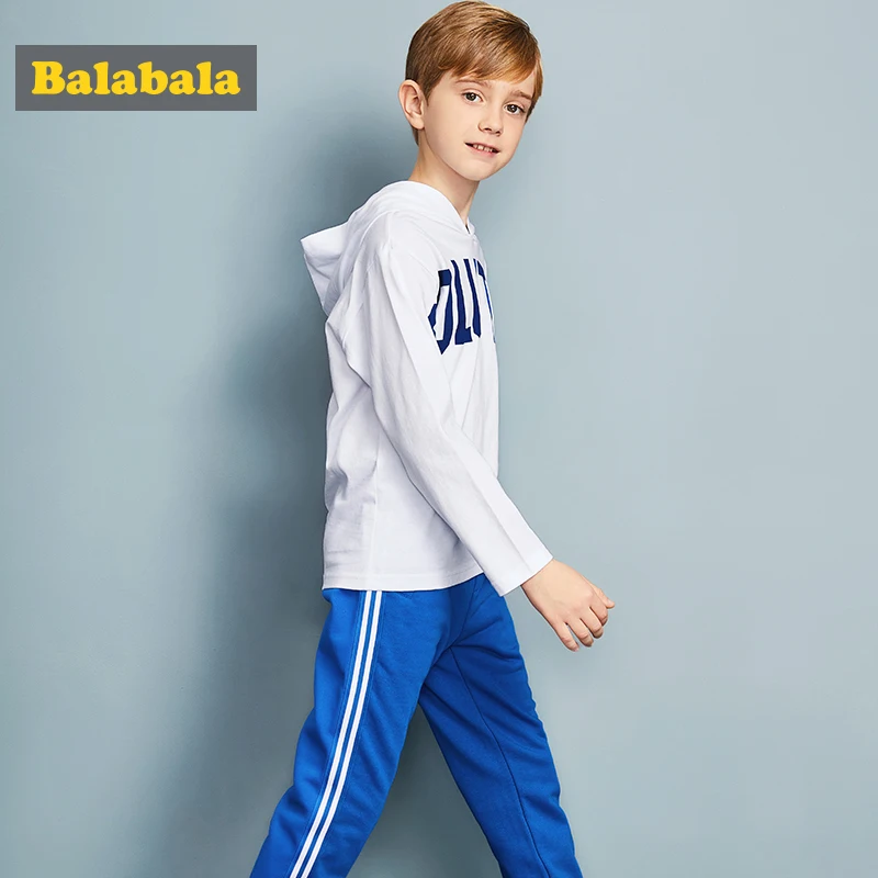 Balabala/спортивный костюм для мальчиков пальто с капюшоном весенняя одежда