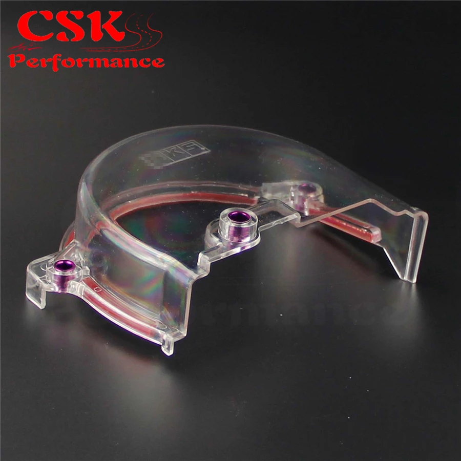 Одиночная Прозрачная крышка ремня синхронизации для Mitsubishi Lancer 4G13 4G15|timing belt cover|clear