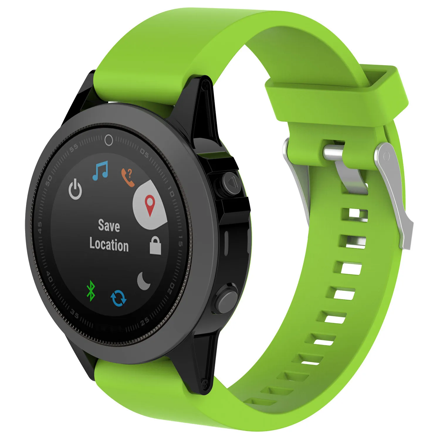 Новая замена из силикагеля, мягкий ремешок для быстрой установки для Garmin Fenix 5s Plus# NE808