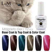 12 bottle color gel nail soak off uv gel polish long lasting magneto gel cats eyes gel free shipping nails varnishes