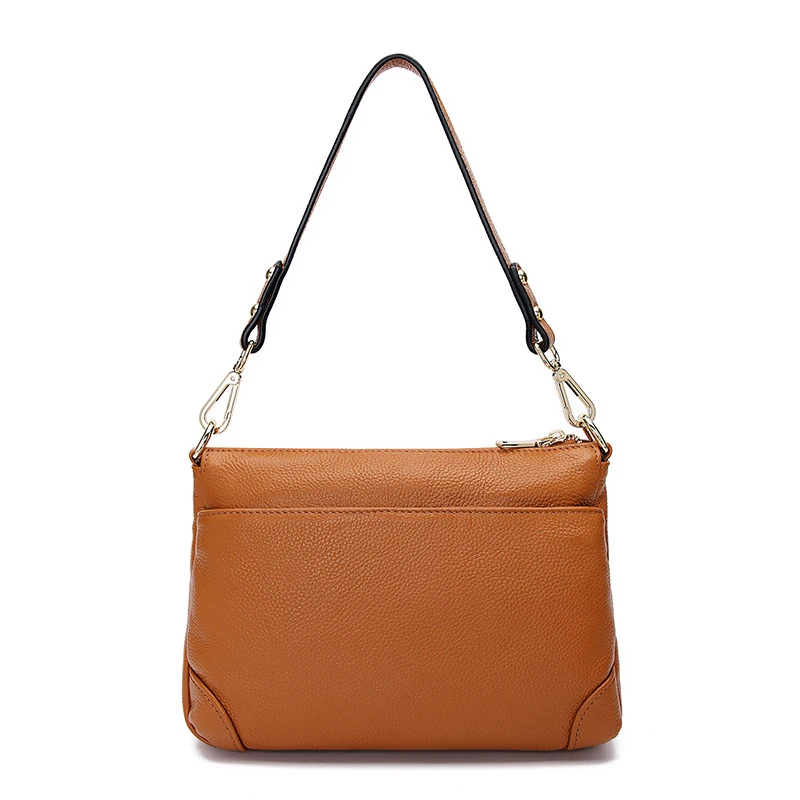HMILY Women Mini Handbags Real Genuine Leather Messenger Bags Daily Mother Shopping Cowskin Shoulder | Багаж и сумки