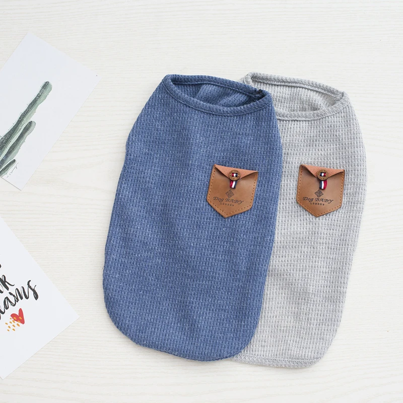 2018 Весенняя и летняя одежда для собак маленьких Чихуахуа Одежда питомцев пальто