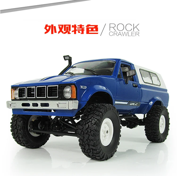 WPL C24 RC Turck 1:16 автомобильный комплект DIY машинка с дистанционным управлением 2,4G RC Гусеничный внедорожный автомобиль багги движущаяся машина RC автомобиль 4WD детские игрушки для мальчиков