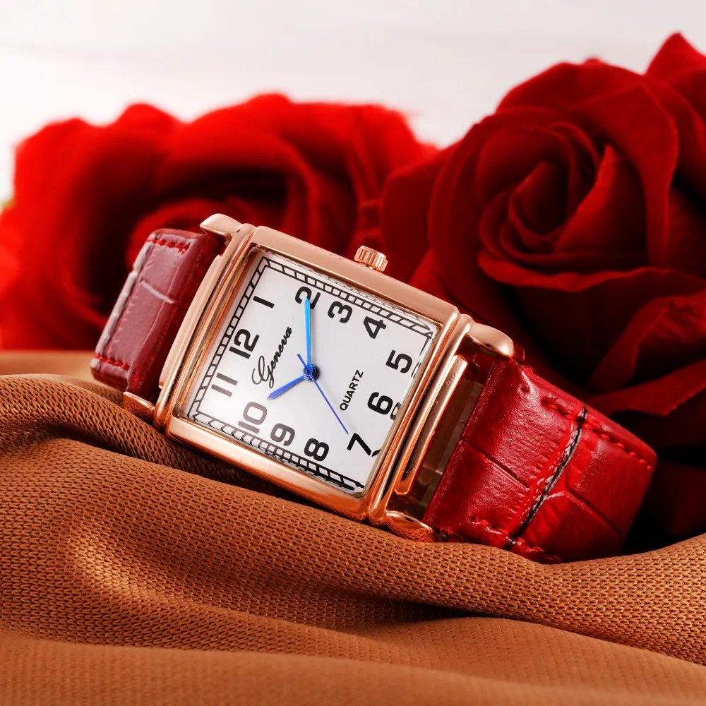 Часы наручные Reloj hombre B40 женские с квадратным цифровым циферблатом Роскошные