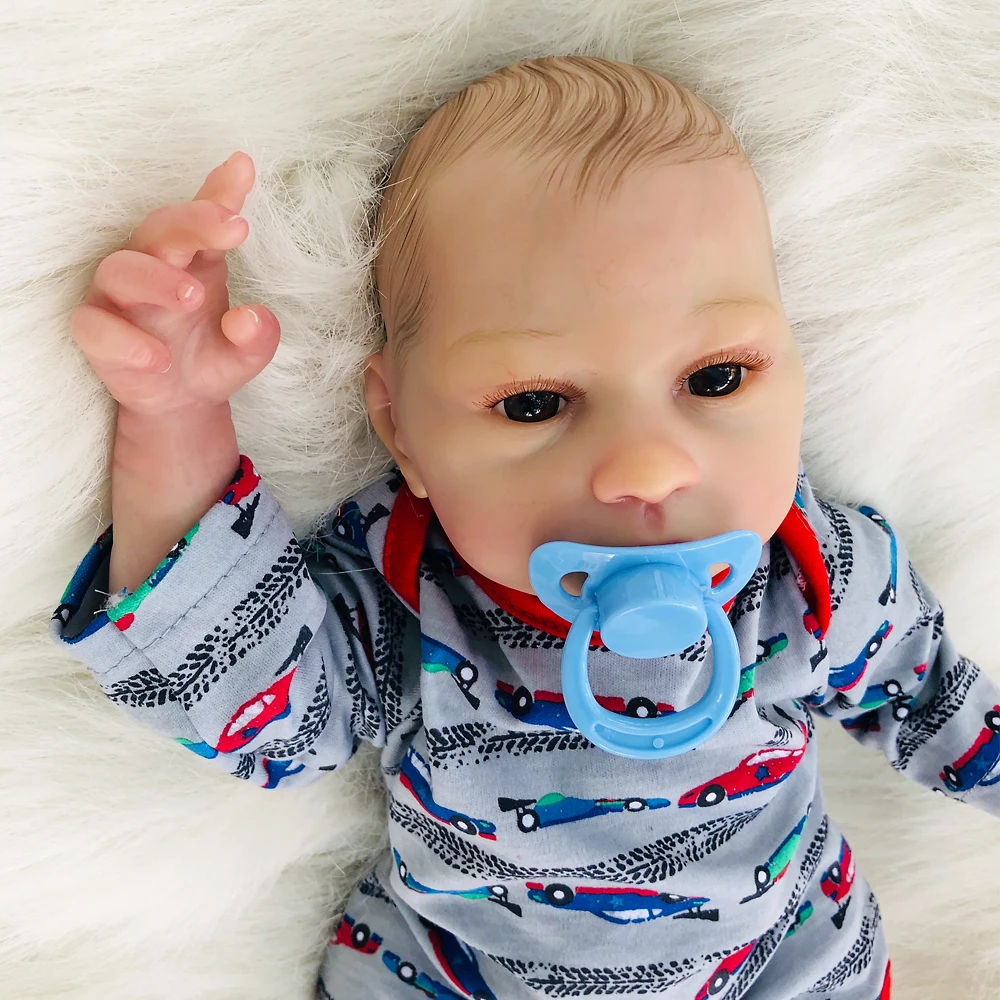 46 см силиконовые куклы Новорожденные эксклюзивная Кукла Коллекция для детей