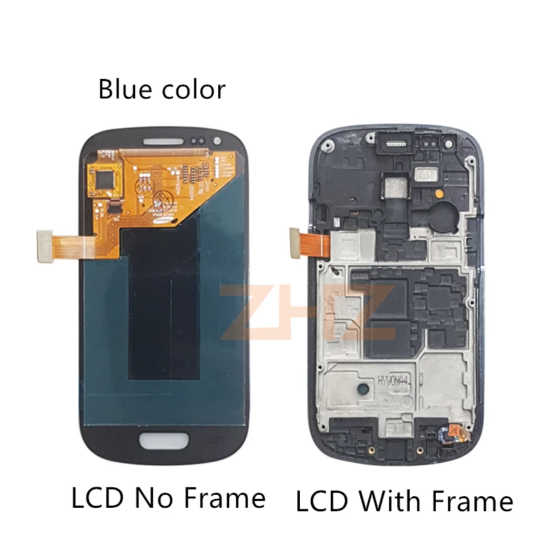Super AMOLED для samsung galaxy s3 мини ЖК-дисплей i8190 кодирующий преобразователь сенсорного экрана в сборе GT-i8190 i8195 i8200 запчасти