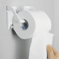 separate magnetic paper towel holder can absorb refrigerator side wall roll holder portable toilet paper box