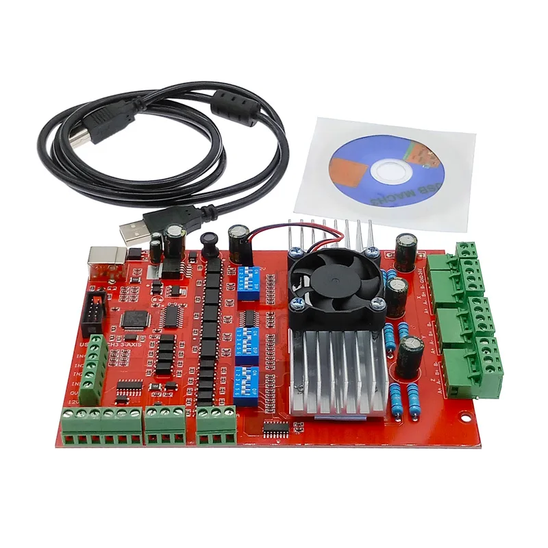 MACH3 CNC USB 100 кГц 3 оси интерфейс драйвер motion контроллера коммутационная