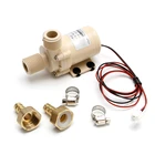 12 В Солнечный погружной насос для горячей воды циркуляция 212 F бесщеточный двигатель высокого давления